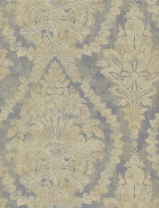 metallic, gold, silver, glint, scenic, chinoiserie, gold leaf, leopards, birds, acanthus, damask, leaf, leaves, classic, s...