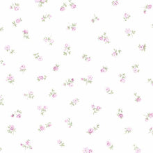 Load image into Gallery viewer, wallpaper, wallpapers, floral, flowers, stems, leaves, small print