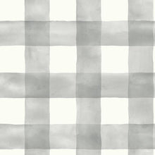 Load image into Gallery viewer, Checkmate Watercolor Plaid Peel and Stick Wallpaper