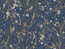 Load image into Gallery viewer, Marbled Endpaper Peel and Stick Wallpaper