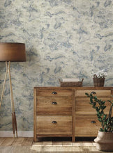 Load image into Gallery viewer, Coastal Map Peel and Stick Wallpaper