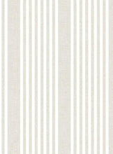 Load image into Gallery viewer, Pattern French Linen Stripe is a classic stripe with coastal color and an airy linen weave texture.