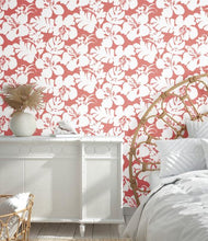 Load image into Gallery viewer, Hibiscus Arboretum Peel and Stick Wallpaper