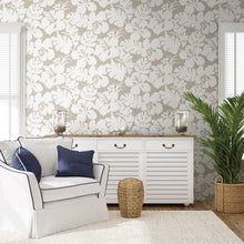 Load image into Gallery viewer, Hibiscus Arboretum Peel and Stick Wallpaper