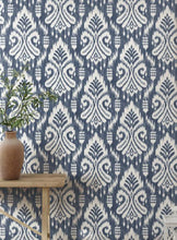 Load image into Gallery viewer, Hawthorne Ikat Peel and Stick Wallpaper