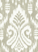 Load image into Gallery viewer, Windswept cliffs and rocky coastlines inspire the worldly elegance of pattern Hawthorne Ikat.