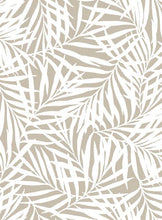 Load image into Gallery viewer, The beauty of the exotic hibiscus flower is captured in silhouette within the Hibiscus Arboretum pattern, imagined within ...