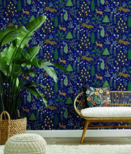 Load image into Gallery viewer, Menagerie Peel and Stick Wallpaper