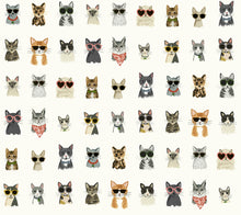 Load image into Gallery viewer, Cool Cats Peel &amp; Stick Wallpaper