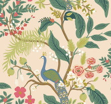 Load image into Gallery viewer, Peacock Wallpaper