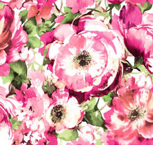 Load image into Gallery viewer, WATERCOLOR FLORAL PEEL & STICK WALLPAPER MURAL