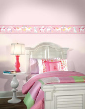 Load image into Gallery viewer, MAGICAL UNICORN PEEL & STICK WALLPAPER BORDER