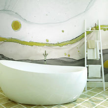 Load image into Gallery viewer, SEA FOAM PEEL & STICK WALLPAPER MURAL