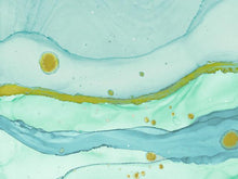 Load image into Gallery viewer, SEA FOAM PEEL & STICK WALLPAPER MURAL