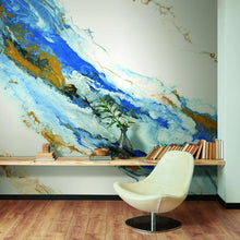 Load image into Gallery viewer, CYSTAL GEODE PEEL & STICK WALLPAPER MURAL