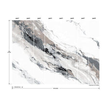 Load image into Gallery viewer, CYSTAL GEODE PEEL & STICK WALLPAPER MURAL