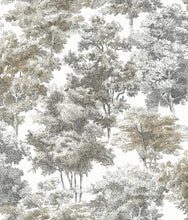 Load image into Gallery viewer, OLD WORLD TREES PEEL & STICK WALLPAPER