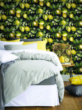 Load image into Gallery viewer, LEMON ZEST PEEL & STICK WALLPAPER