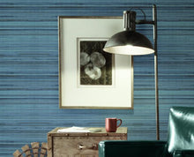 Load image into Gallery viewer, FAUX BAMBOO GRASSCLOTH PEEL & STICK WALLPAPER
