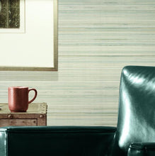 Load image into Gallery viewer, FAUX BAMBOO GRASSCLOTH PEEL & STICK WALLPAPER