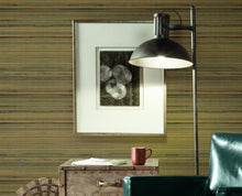 Load image into Gallery viewer, FAUX BAMBOO GRASSCLOTH PEEL & STICK WALLPAPER