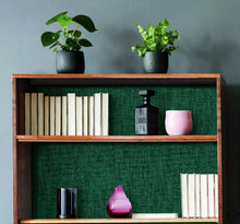 Load image into Gallery viewer, FAUX GRASSCLOTH WEAVE PEEL & STICK WALLPAPER