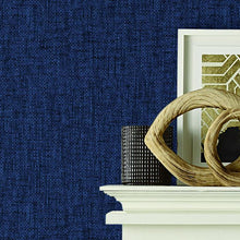 Load image into Gallery viewer, FAUX GRASSCLOTH WEAVE PEEL & STICK WALLPAPER