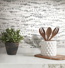 Load image into Gallery viewer, DOTTED LINE PEEL & STICK WALLPAPER