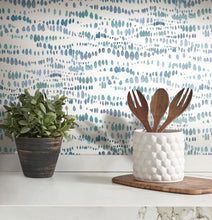 Load image into Gallery viewer, DOTTED LINE PEEL & STICK WALLPAPER