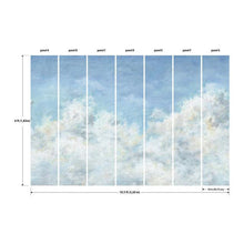 Load image into Gallery viewer, IN THE CLOUDS PEEL & STICK WALLPAPER MURAL