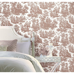 COUNTRY LIFE TOILE PEEL & STICK WALLPAPER