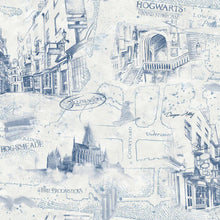 Load image into Gallery viewer, HARRY POTTER MAP PEEL & STICK WALLPAPER