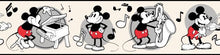 Load image into Gallery viewer, VINTAGE DISNEY MICKEY MOUSE PEEL & STICK WALLPAPER BORDER