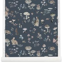 Load image into Gallery viewer, Mushroom Valley Wallpaper in Dusk