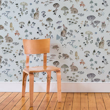 Load image into Gallery viewer, Mushroom Valley Wallpaper in Fog