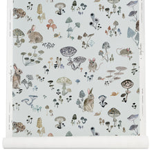 Load image into Gallery viewer, Mushroom Valley Wallpaper in Fog