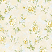 Load image into Gallery viewer, wallpaper, wallpapers, roses, leaves, branches, floral, flowers, trail