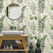 Load image into Gallery viewer, FERN FOREST PEEL & STICK WALLPAPER MURAL