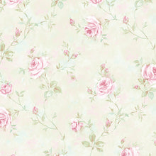 Load image into Gallery viewer, wallpaper, wallpapers, roses, leaves, branches, floral, flowers, trail