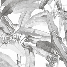 Load image into Gallery viewer, wallpaper, wallpapers, floral, flowers, stems, leaves, tropical, exotic