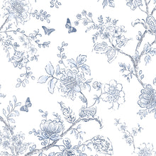 Load image into Gallery viewer, Butterfly Toile Wallpaper