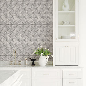 Intersection Silver Geometric