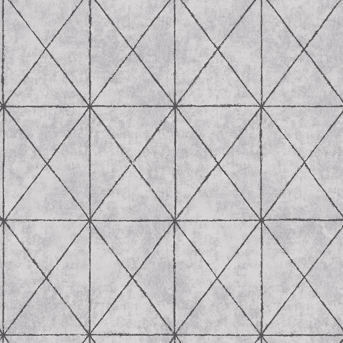 Intersection Silver Geometric