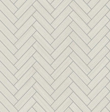 Load image into Gallery viewer, HERRINGBONE INLAY PEEL AND STICK WALLPAPER