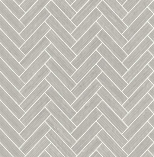 Herringbone Inlay - Graphite & Metallic Silver