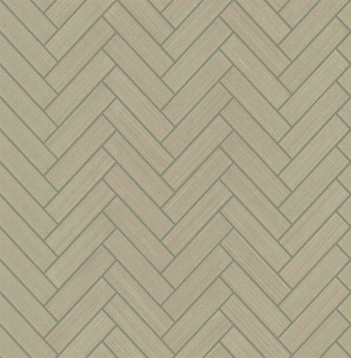 Herringbone Inlay - Graphite & Metallic Silver
