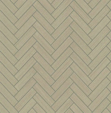 Load image into Gallery viewer, HERRINGBONE INLAY PEEL AND STICK WALLPAPER