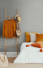 Load image into Gallery viewer, SAYBROOK FAUX RUSHCLOTH PEEL AND STICK WALLPAPER