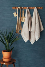 Load image into Gallery viewer, SAYBROOK FAUX RUSHCLOTH PEEL AND STICK WALLPAPER
