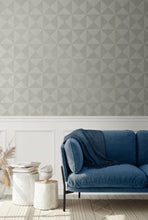 Load image into Gallery viewer, GEO INLAY PEEL AND STICK WALLPAPER